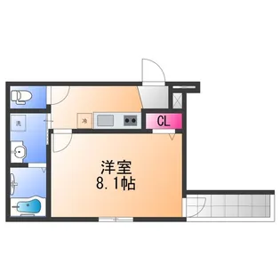 フジパレス堺鳳中Ⅴ番館【1階】の間取り