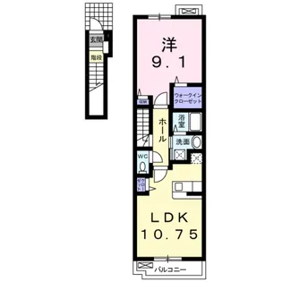 シーサイドナカノ【2階】の間取り
