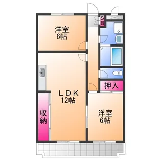 えるどら〜ど【3階】の間取り
