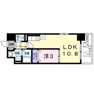 ゴールイン【3階】の間取り