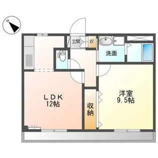 フォルトゥーナ【2階】の間取り