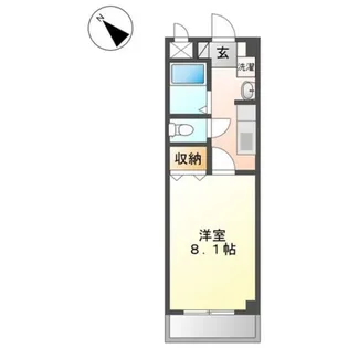 サンモール【1階】の間取り