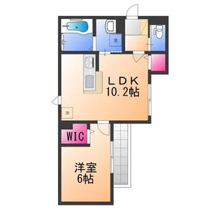 Lien Fort【2階】の間取り
