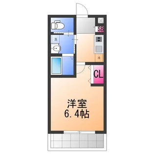 ALEGRIA津久野SOUTH【2階】の間取り