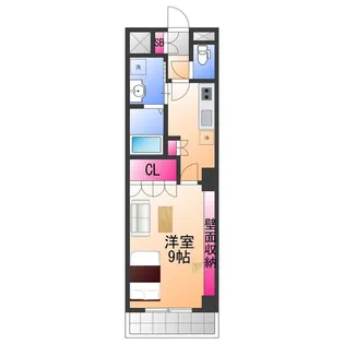 ベル・コート浜寺石津【2階】の間取り