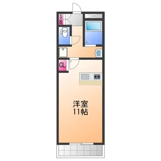 イズミ82【6階】の間取り