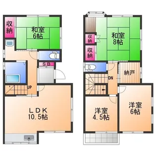 大阪府和泉市阪本町【一戸建】の間取り