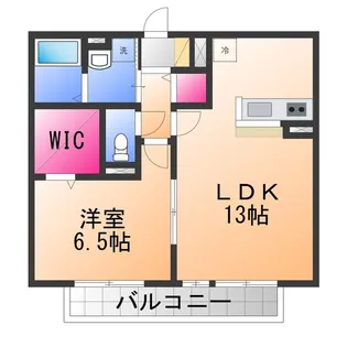 シャイニーパーク【2階】の間取り