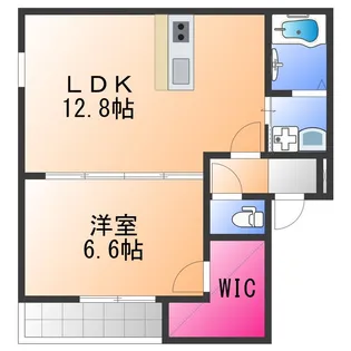 フジパレス堺諏訪森Ⅰ番館【2階】の間取り