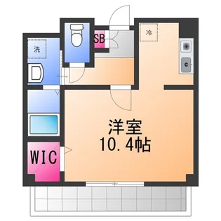 セント・プレイス【1階】の間取り