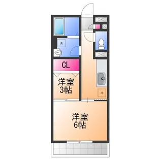 WISTERIA PLACE【1階】の間取り