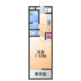 オリーブ泉ヶ丘【1階】の間取り