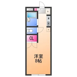 シャンソン和泉中央【2階】の間取り