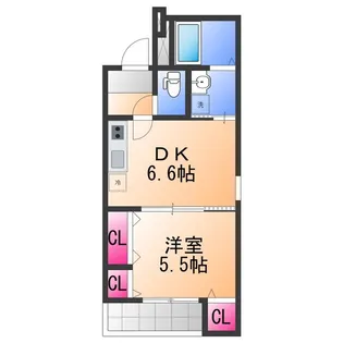 フジパレス高石駅北Ⅴ番館【3階】の間取り
