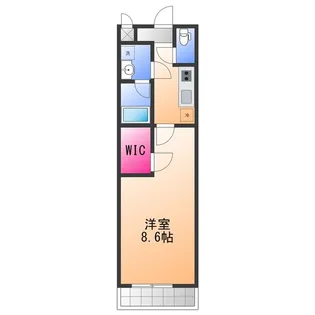 フジパレス鳳西【1階】の間取り