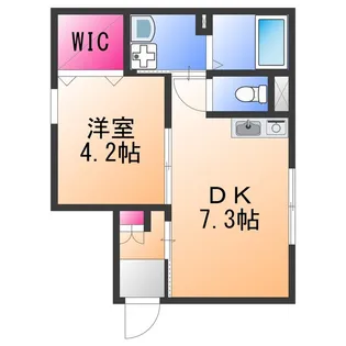 朝の春風とふんわりしっぽ【1階】の間取り