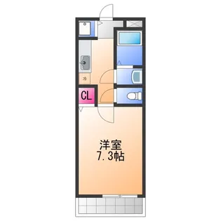 グランソレイユK&J壱番館【2階】の間取り