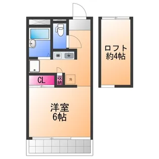 GROWING【1階】の間取り