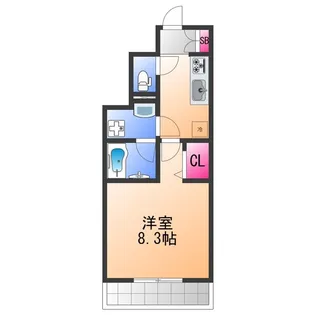 マノアレイ【1階】の間取り