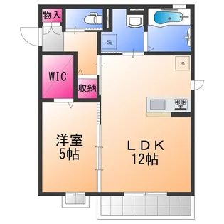 セジュールはるか【2階】の間取り