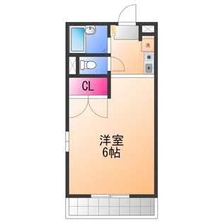 レオパレスSouth Forest【2階】の間取り