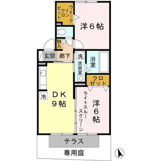 オアシスMARUGEN【2階】の間取り