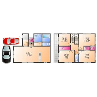 大阪府和泉市和田町【一戸建】の間取り