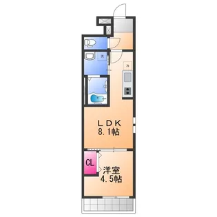 フジパレス西取石Ⅰ番館【1階】の間取り
