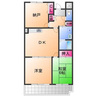 フレンテ大宮【1階】の間取り