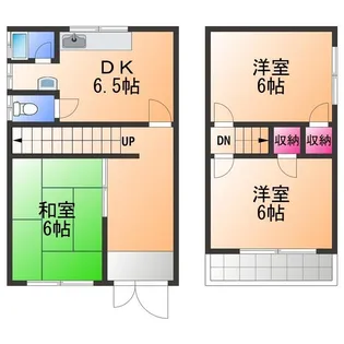 大阪府堺市西区浜寺諏訪森町西4丁【一戸建】の間取り