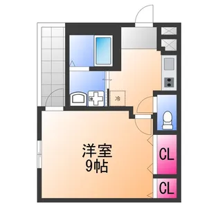 フジパレス羽衣【1階】の間取り