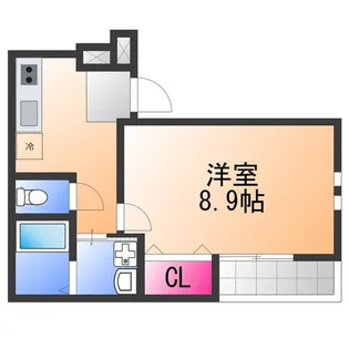 フジパレス羽衣【3階】の間取り