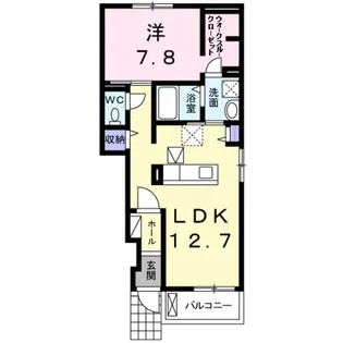 ポートソレイユ【1階】の間取り