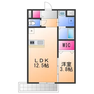 フェリーチェラテ【1階】の間取り