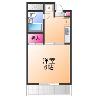 ハイツタナカ【1階】の間取り