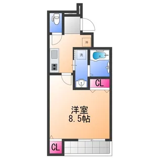 フジパレス東豊中町【2階】の間取り