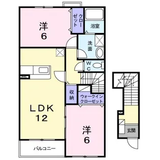グラン・オリゾンA棟【2階】の間取り
