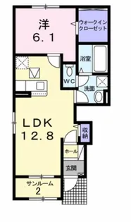 グラン コンチェルト【1階】の間取り