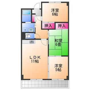 エテルノ21【6階】の間取り