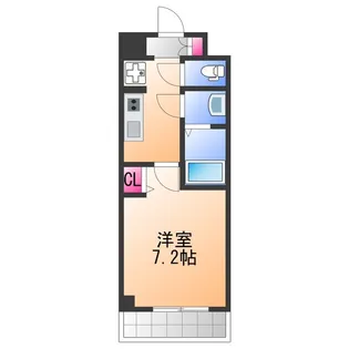 COCO−SURFRIDER 【7階】の間取り