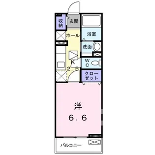 シャロルⅡ【1階】の間取り