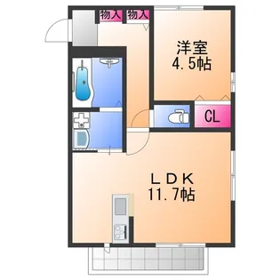 ノアージュⅢ【1階】の間取り