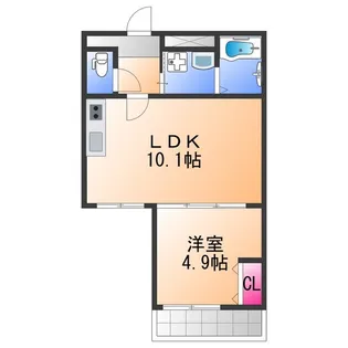 リベルテⅢ【2階】の間取り