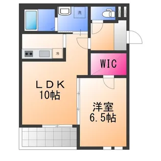イノベーション鳳【2階】の間取り