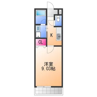 プリエ りんくう・B【1階】の間取り