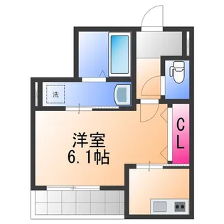 ALEGRIA日根野North【1階】の間取り