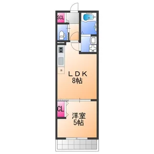 REVITA鳳北町3丁【1階】の間取り