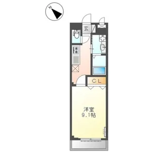 リバーサイドヒルズ【2階】の間取り