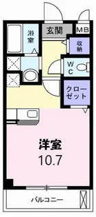 メゾン アウローラ【3階】の間取り