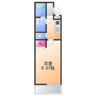 アンシャンテ 元町【2階】の間取り